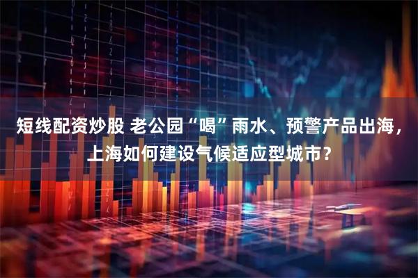 短线配资炒股 老公园“喝”雨水、预警产品出海,上海如何建设气候适应型城市?